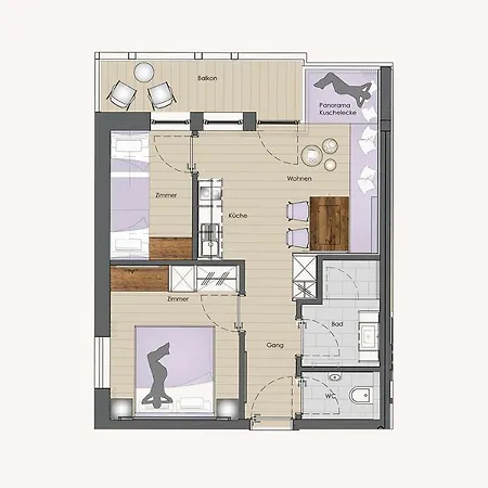 דירה Platzhirsch & מאיירהופן