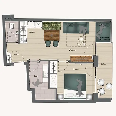 Apartament Platzhirsch & Mayrhofen